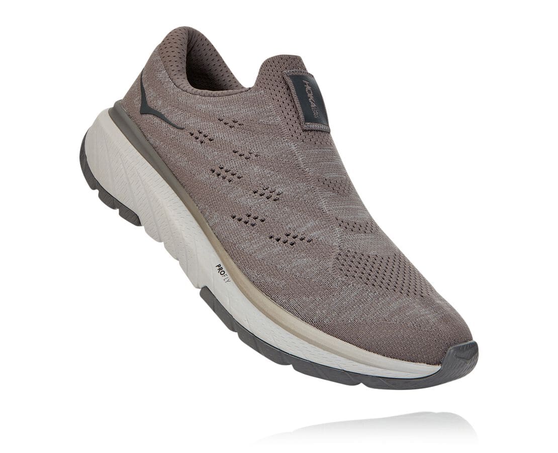 Hoka One One Cavu 3 Slip Philippines - Mens Wide Running Shoes - Grey | WP5243610